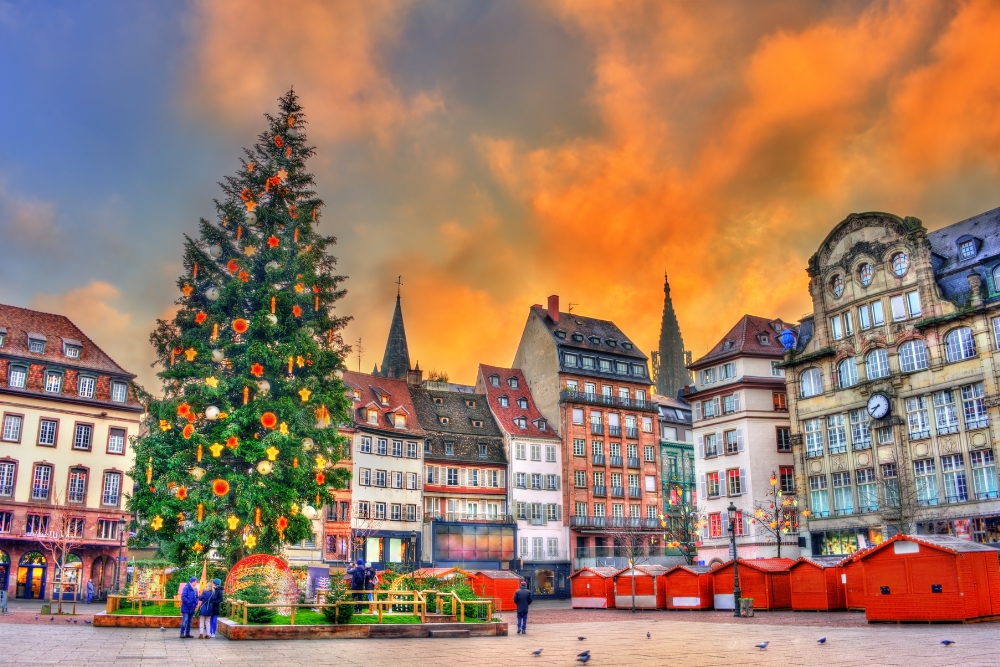 piața de crăciun din strasbourg